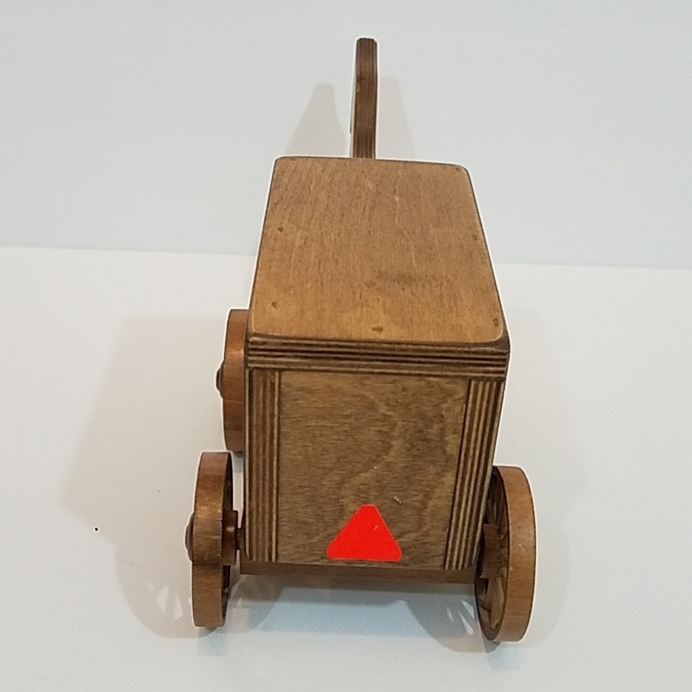 Amish Wooden Buggy with Horse Cart - Picture 2 of 7